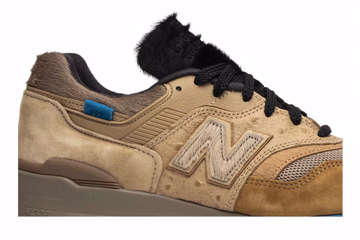 Kith x nonnative x New Balance 997 Dune, view 3