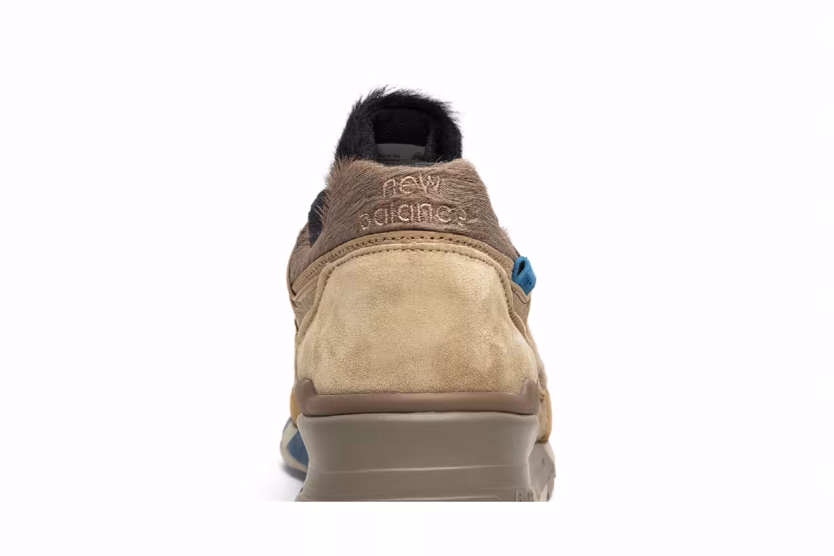 Kith x nonnative x New Balance 997 Dune, view 8