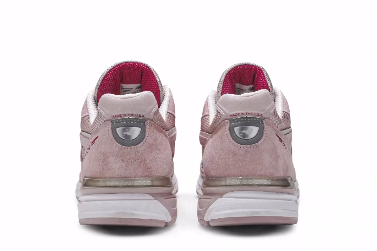 New Balance 990v4 Made In USA Pink Ribbon, view 7