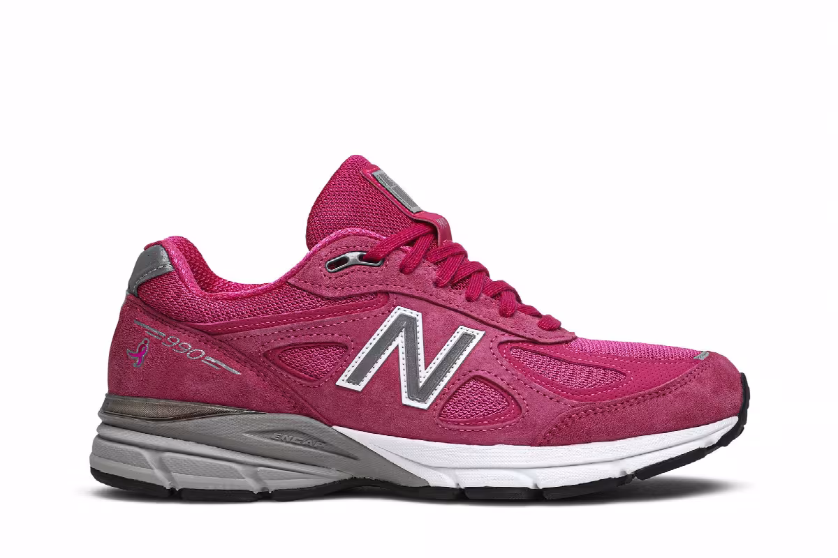 Susan G. Komen x New Balance 990v4 Pink Ribbon, view 2