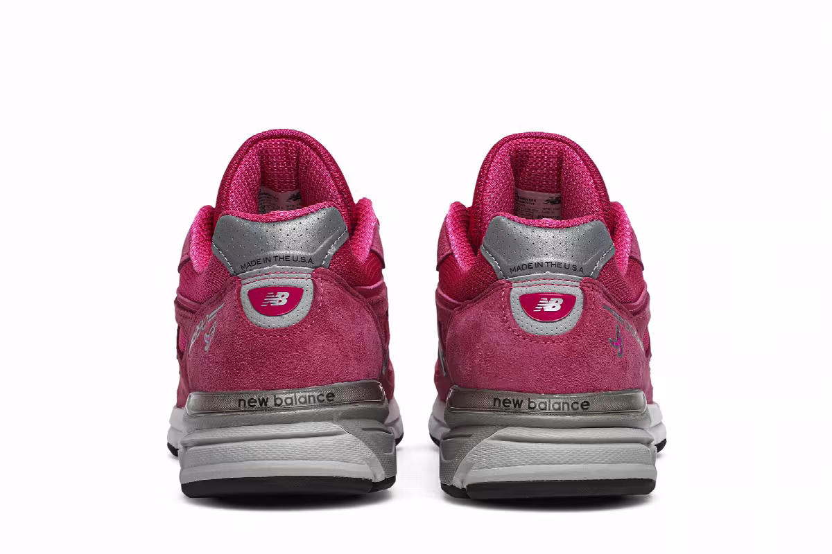 Susan G. Komen x New Balance 990v4 Pink Ribbon, view 7