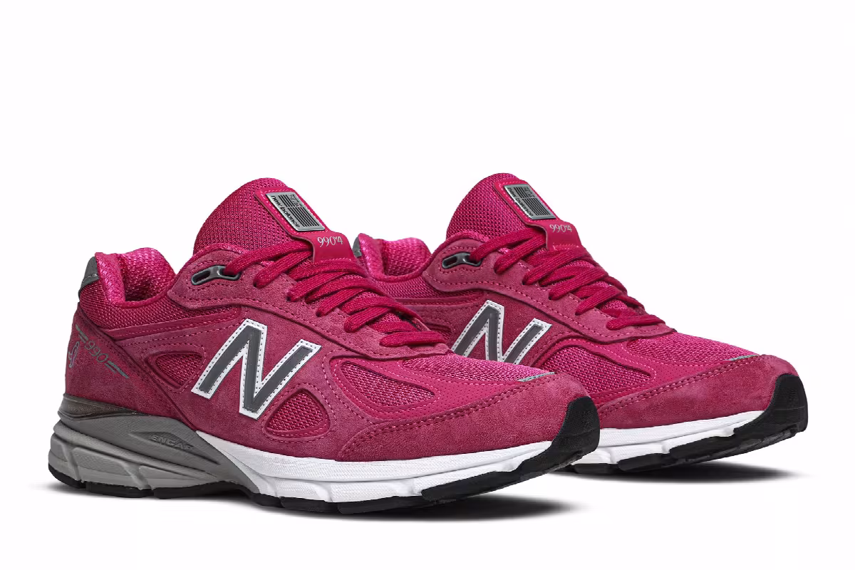 Susan G. Komen x New Balance 990v4 Pink Ribbon, view 9