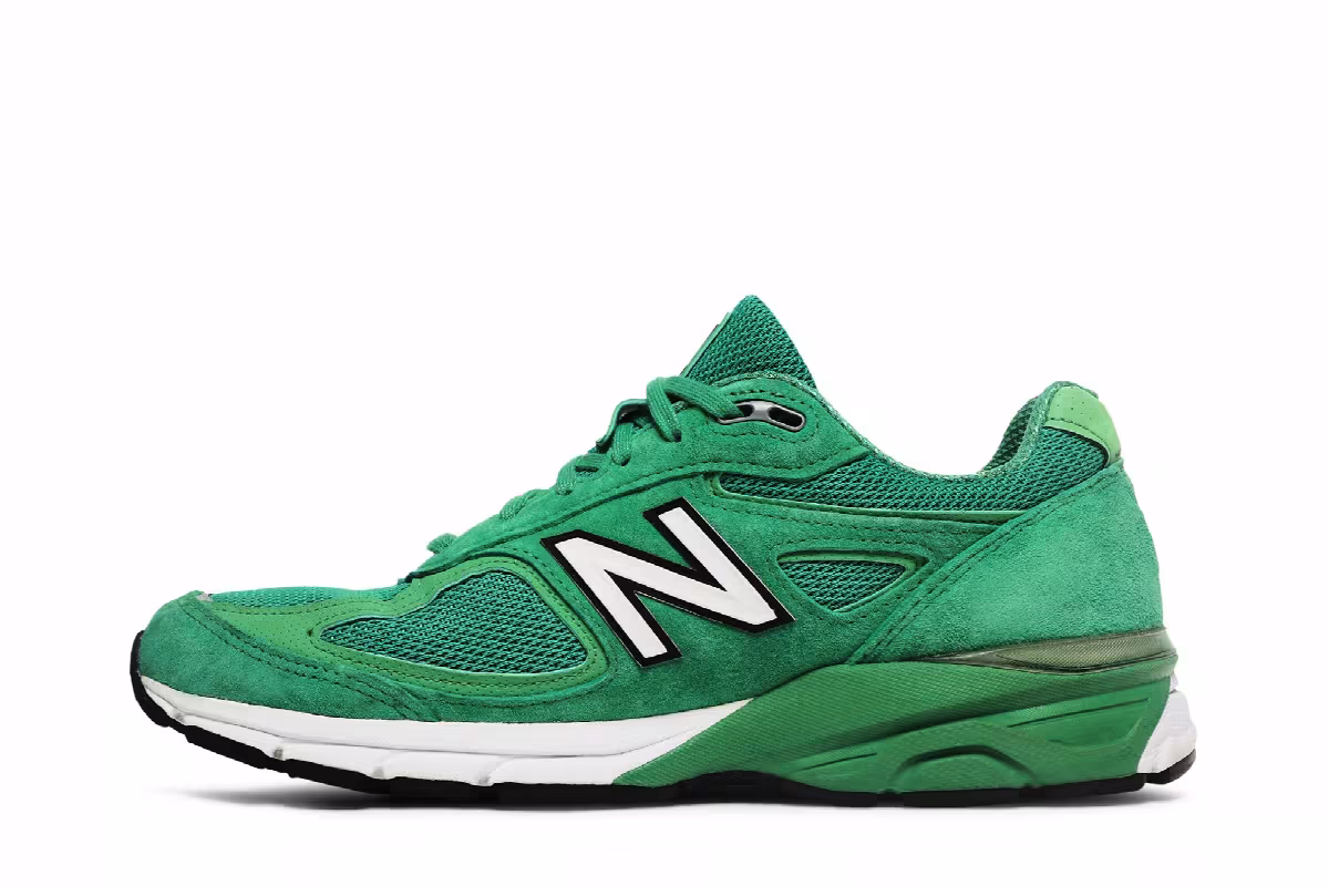 New Balance 990v4 Made in USA New Green, view 4