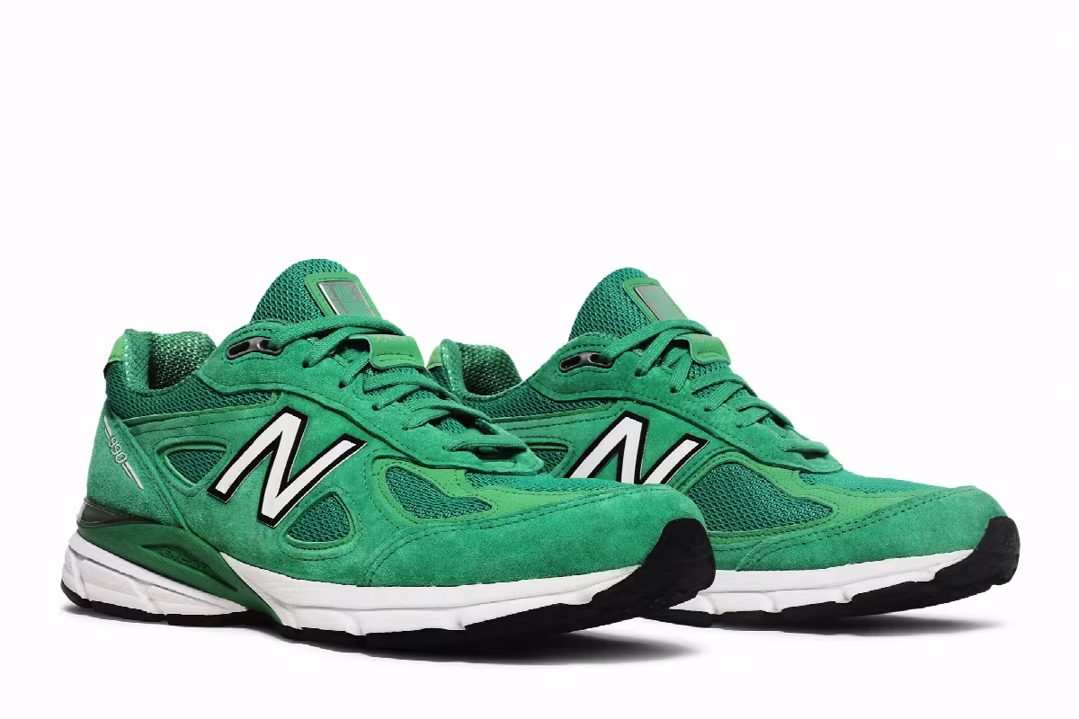 New Balance 990v4 Made in USA New Green, view 9