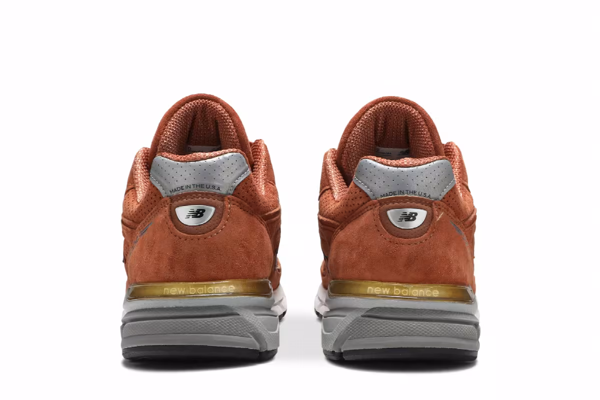 New Balance 990v4 Made in USA Burnt Orange, view 7