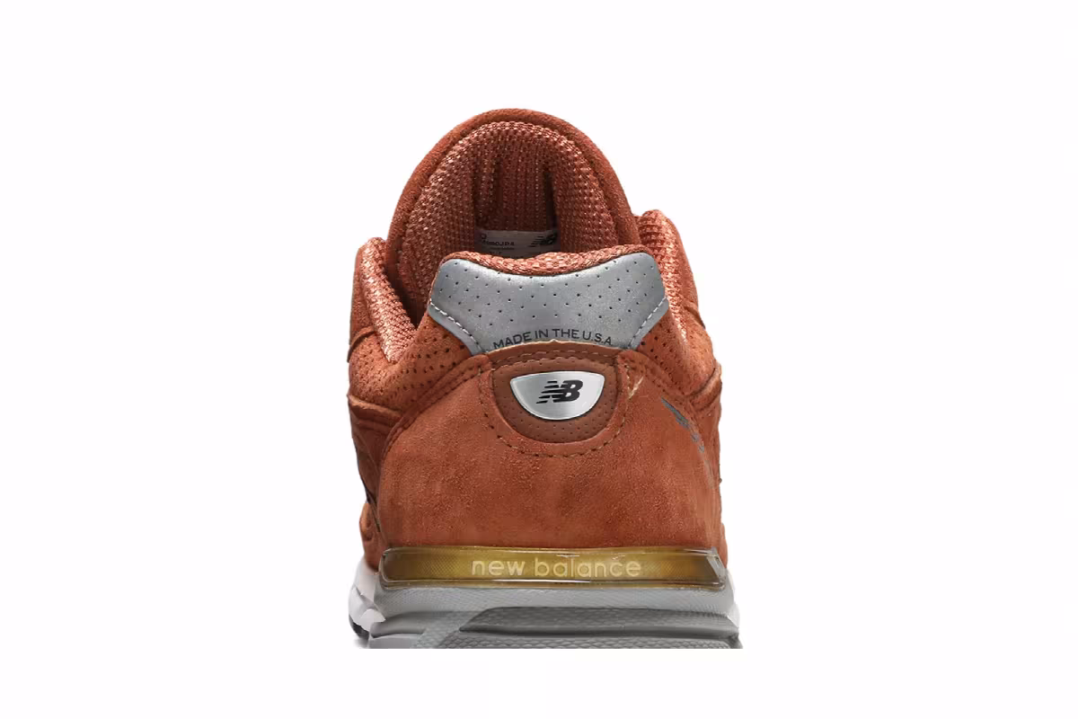 New Balance 990v4 Made in USA Burnt Orange, view 8