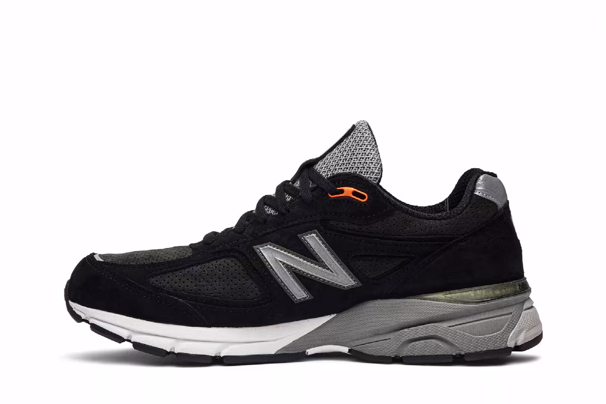 New Balance 990v4 Made in USA Black, view 4