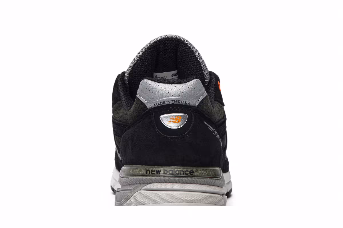 New Balance 990v4 Made in USA Black, view 8