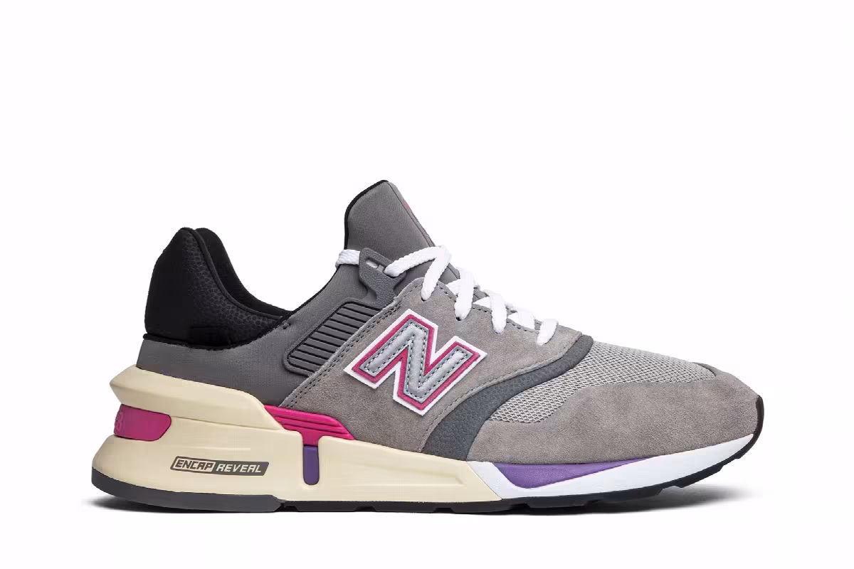 Kith x United Arrows & Sons x New Balance 997S Grey, view 2