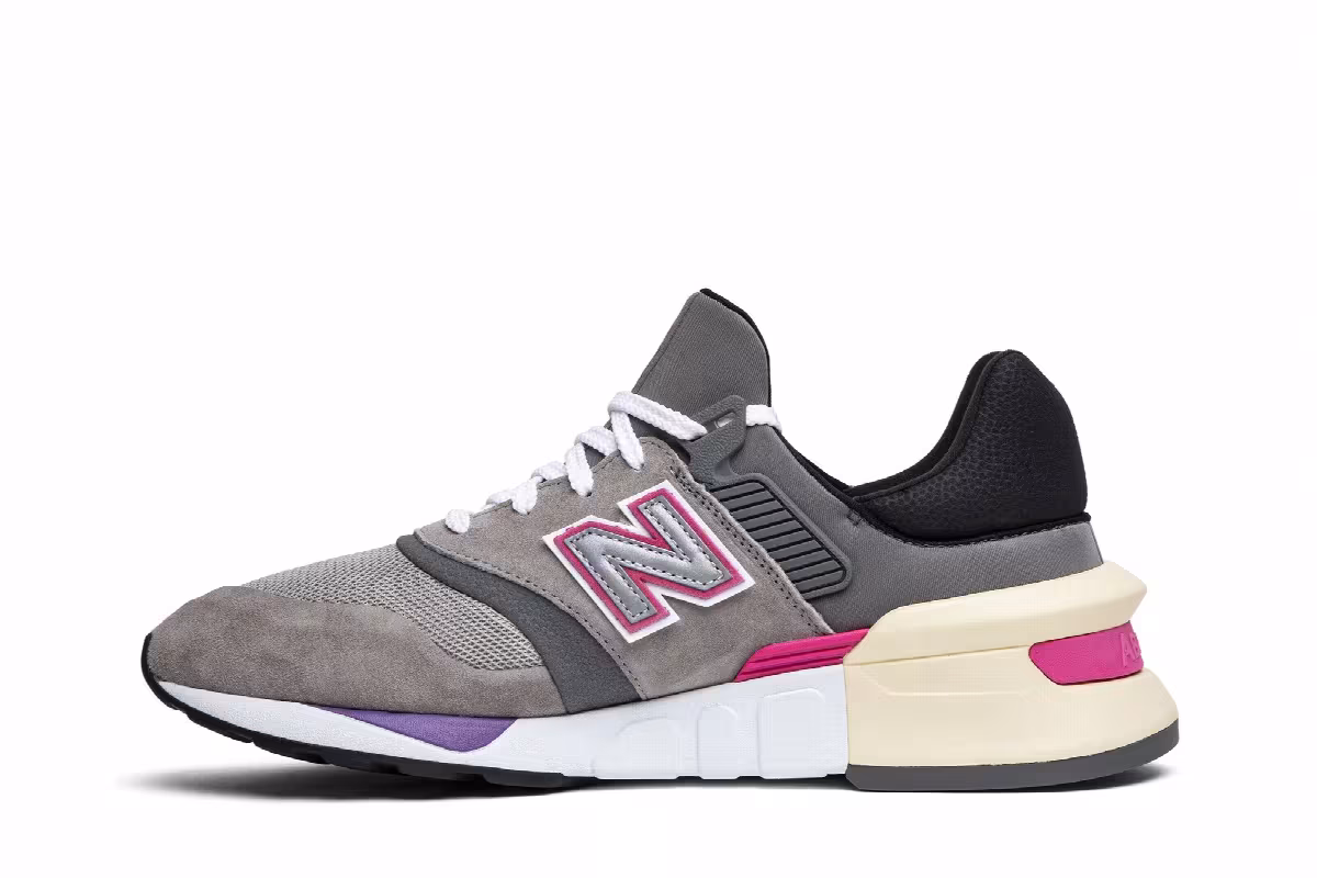 Kith x United Arrows & Sons x New Balance 997S Grey, view 4