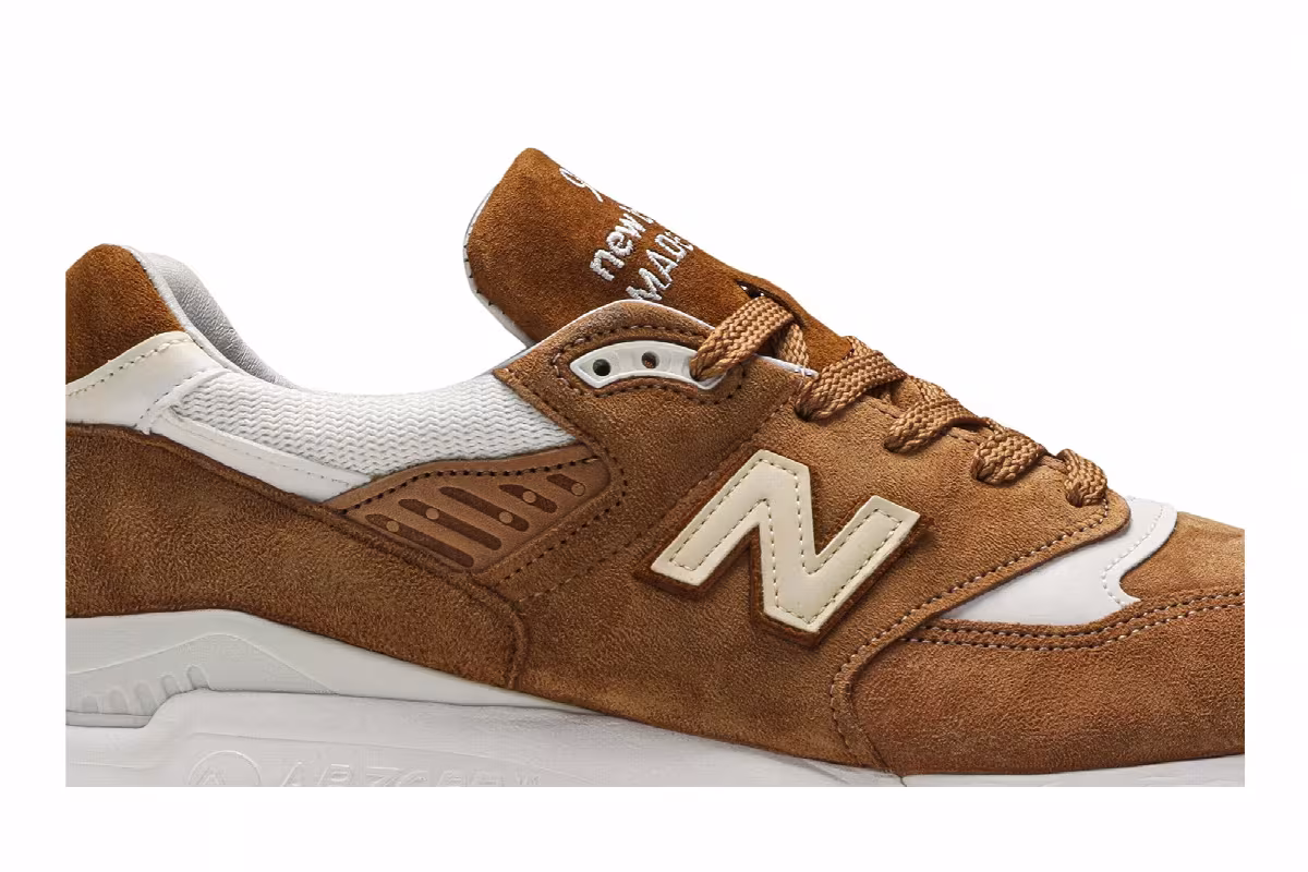 New Balance 998 Made in USA Curry, view 3