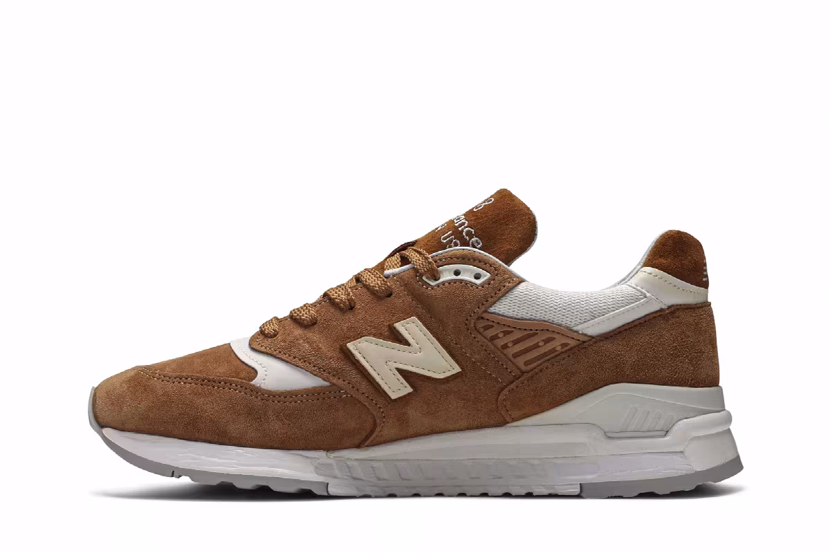 New Balance 998 Made in USA Curry, view 4