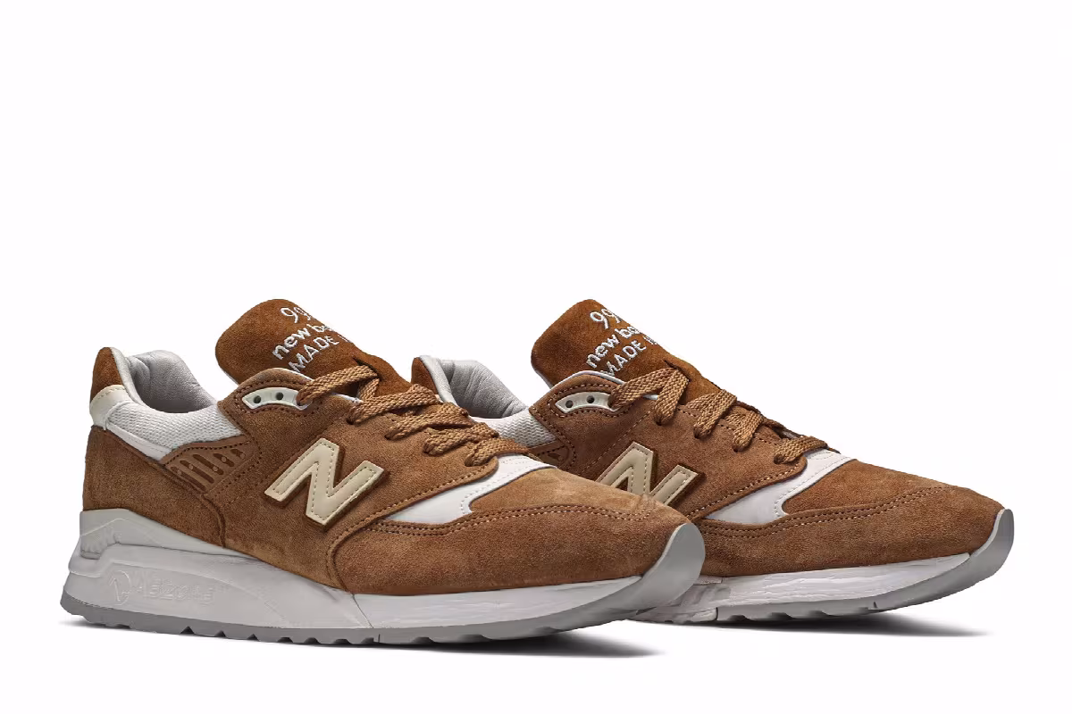 New Balance 998 Made in USA Curry, view 9