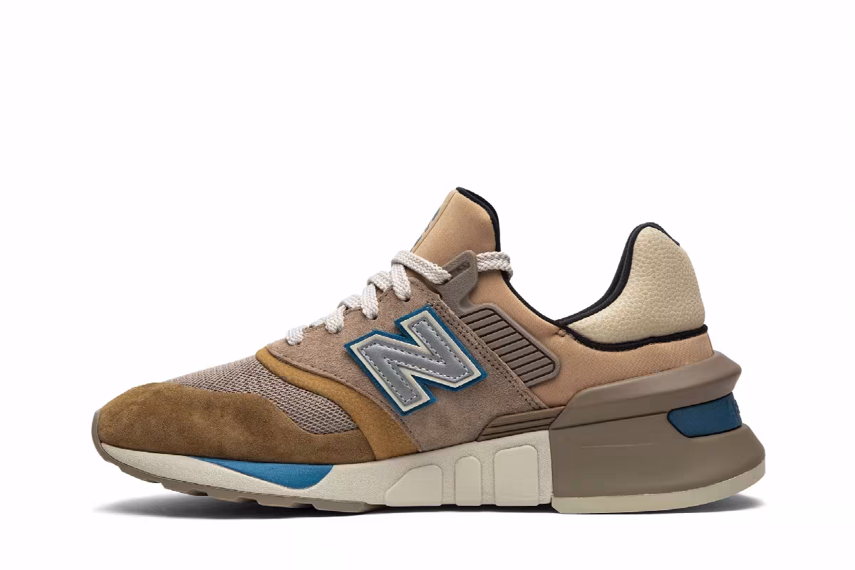 Kith x nonnative x New Balance 997S Dune, view 4