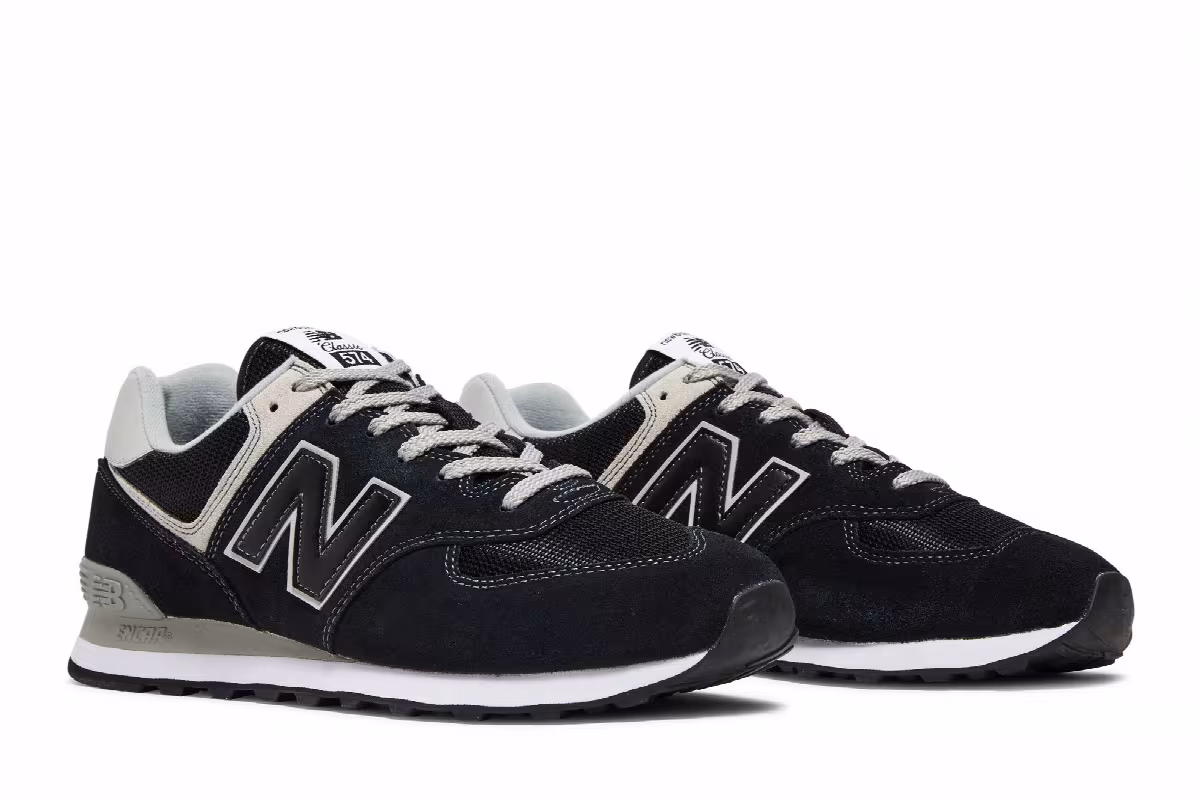 New Balance 574 Classic Black, view 9