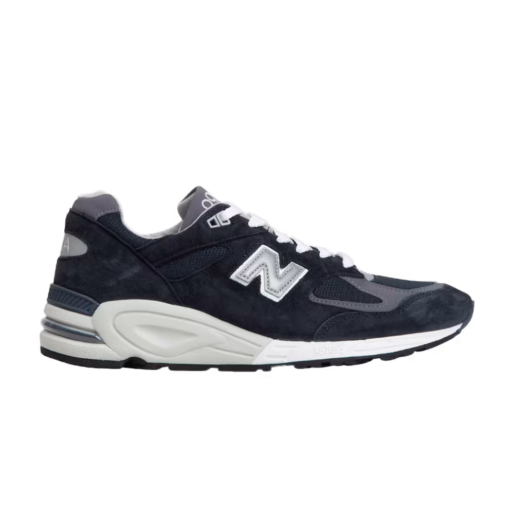 New Balance 990v2 Made in USA Navy White