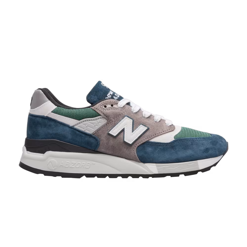 New Balance 998 Made in USA Teal Navy