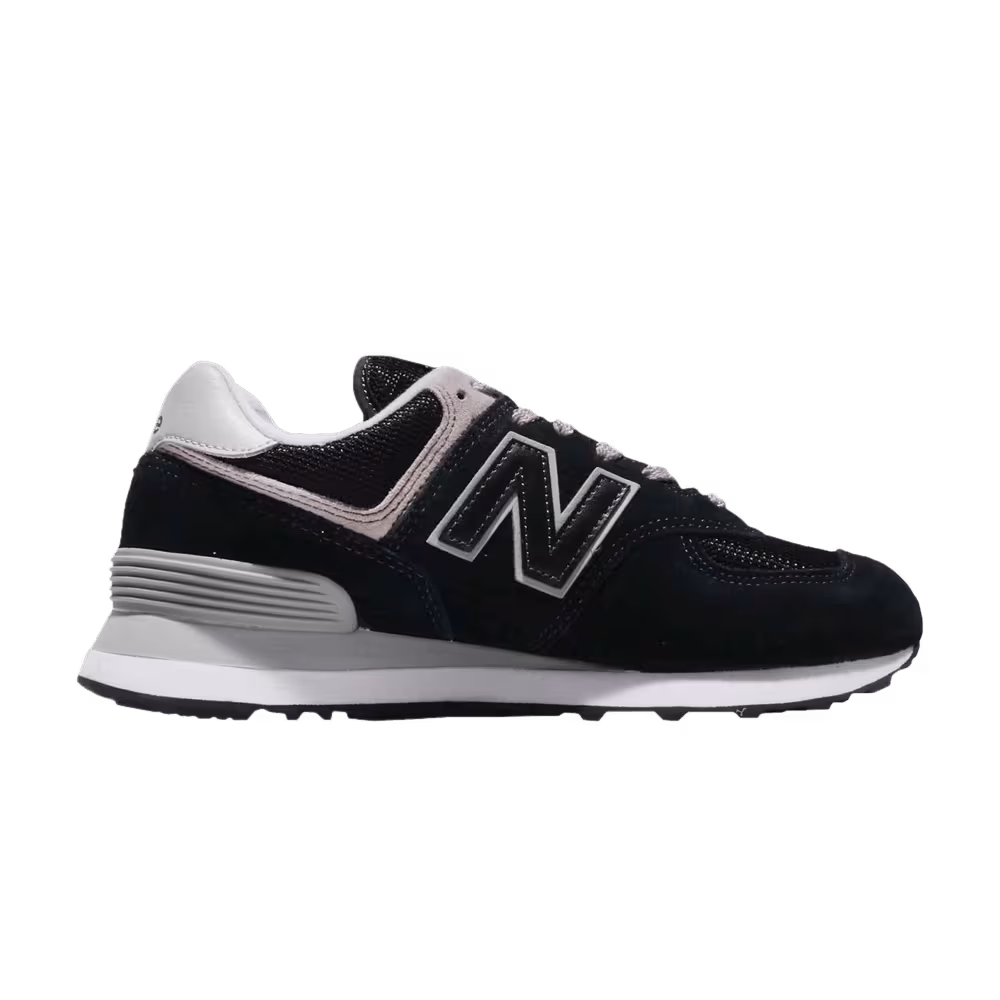 New Balance 574 Black Grey White