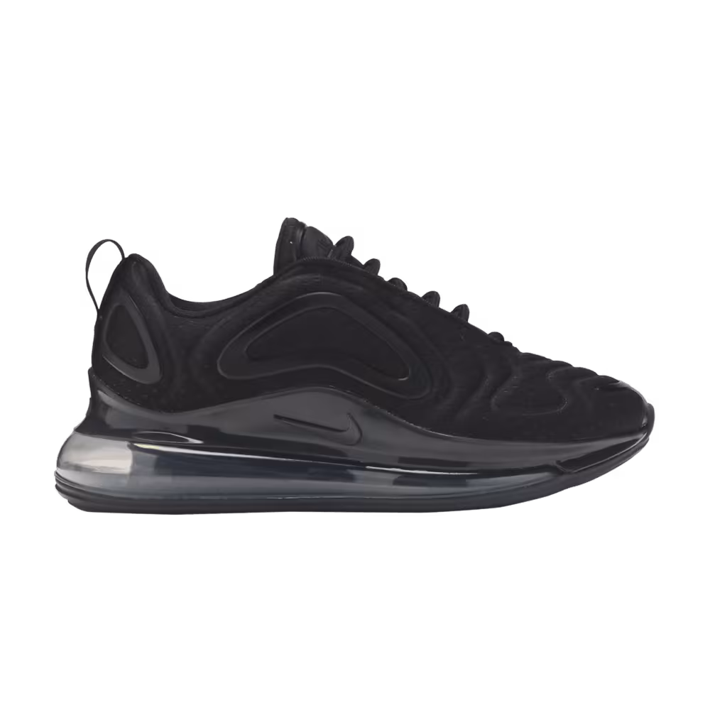 Nike Women's Air Max 720 Black Jersey Mesh