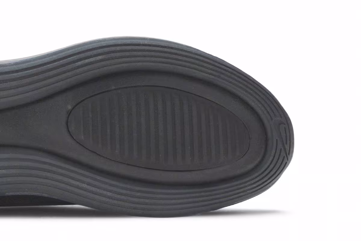 Nike Women's Air Max 720 Black Jersey Mesh, view 6