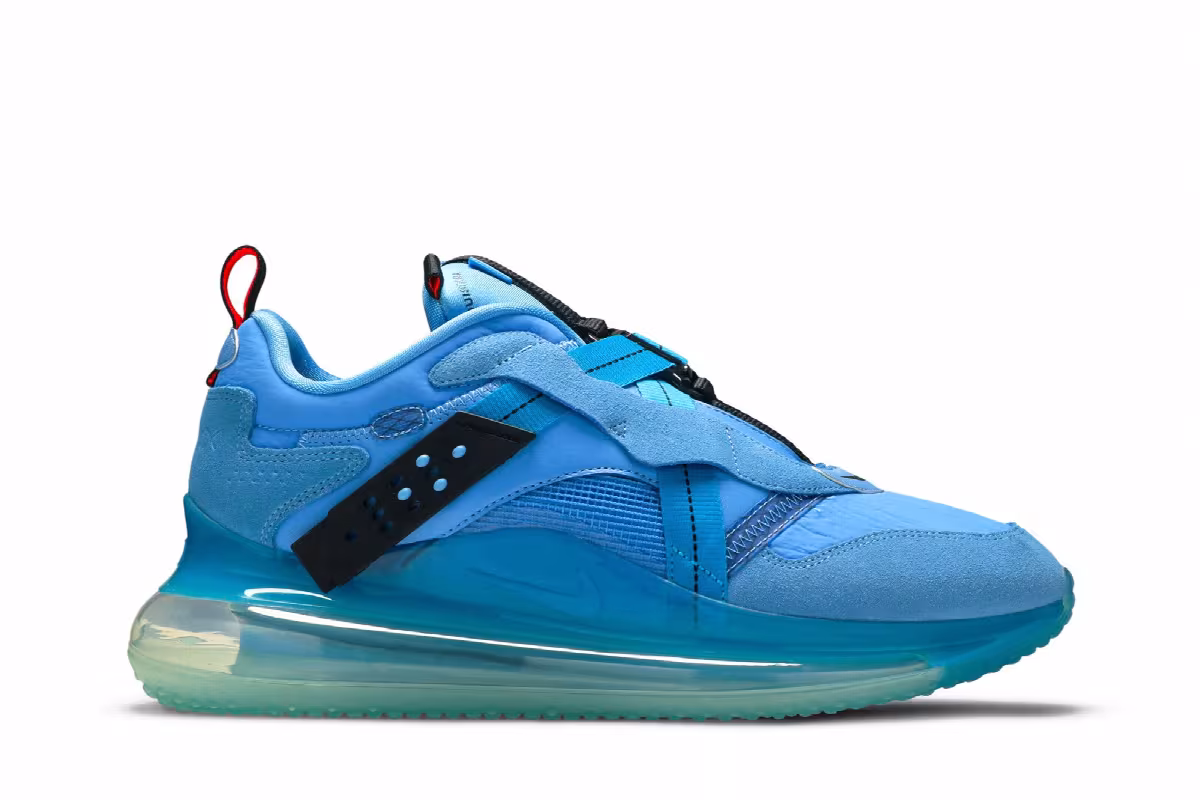 Odell Beckham Jr x Nike Air Max 720 Slip University Blue, view 2