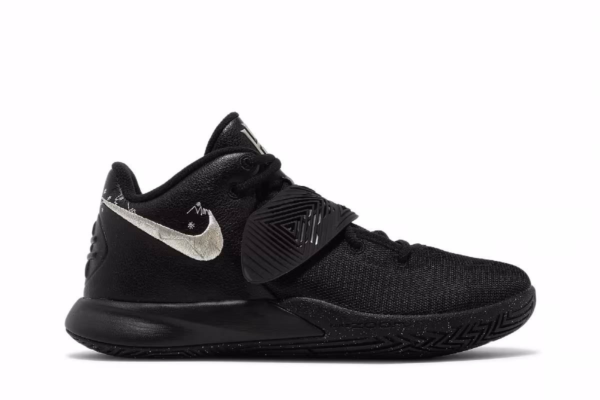Nike Kyrie Flytrap 3 EP Black Metallic Gold, view 2