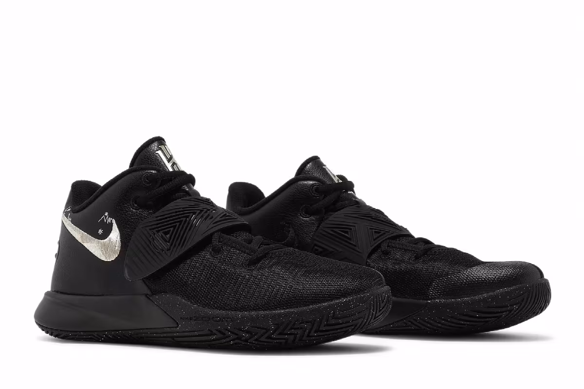 Nike Kyrie Flytrap 3 EP Black Metallic Gold, view 9