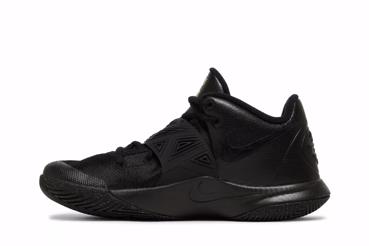 Nike Kyrie Flytrap 3 Black Metallic Gold, view 4