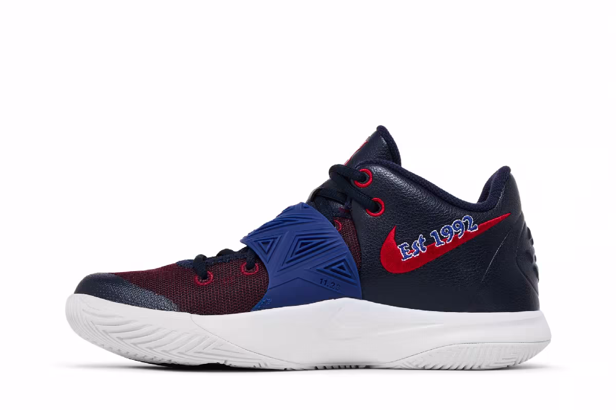 Nike Kyrie Flytrap 3 Obsidian Gym Red, view 4