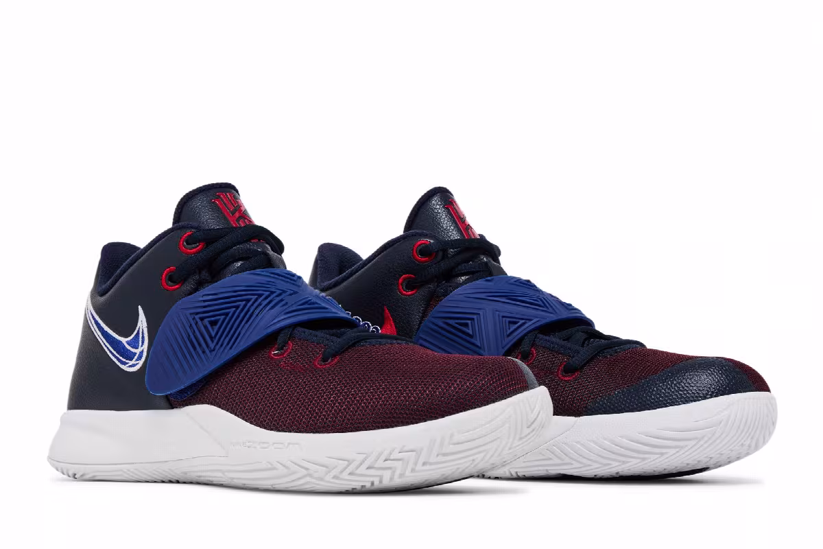 Nike Kyrie Flytrap 3 Obsidian Gym Red, view 9