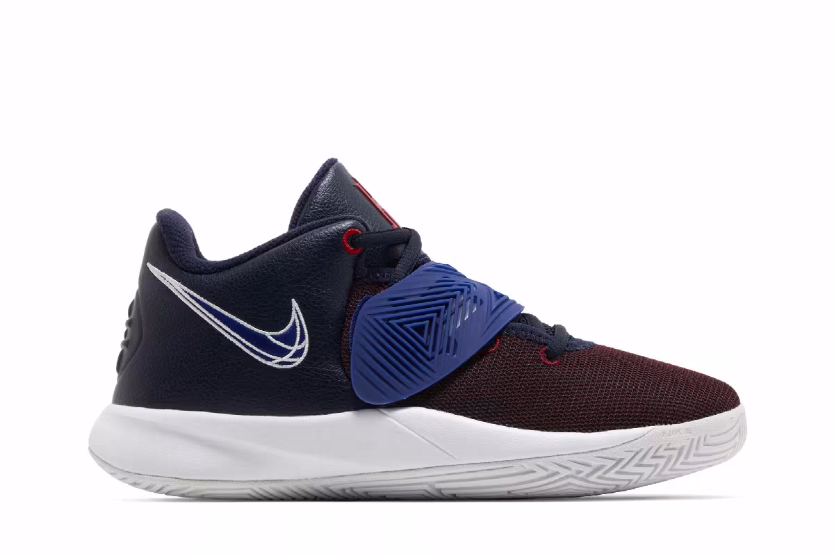Nike Kyrie Flytrap 3 GS Obsidian Gym Red, view 2