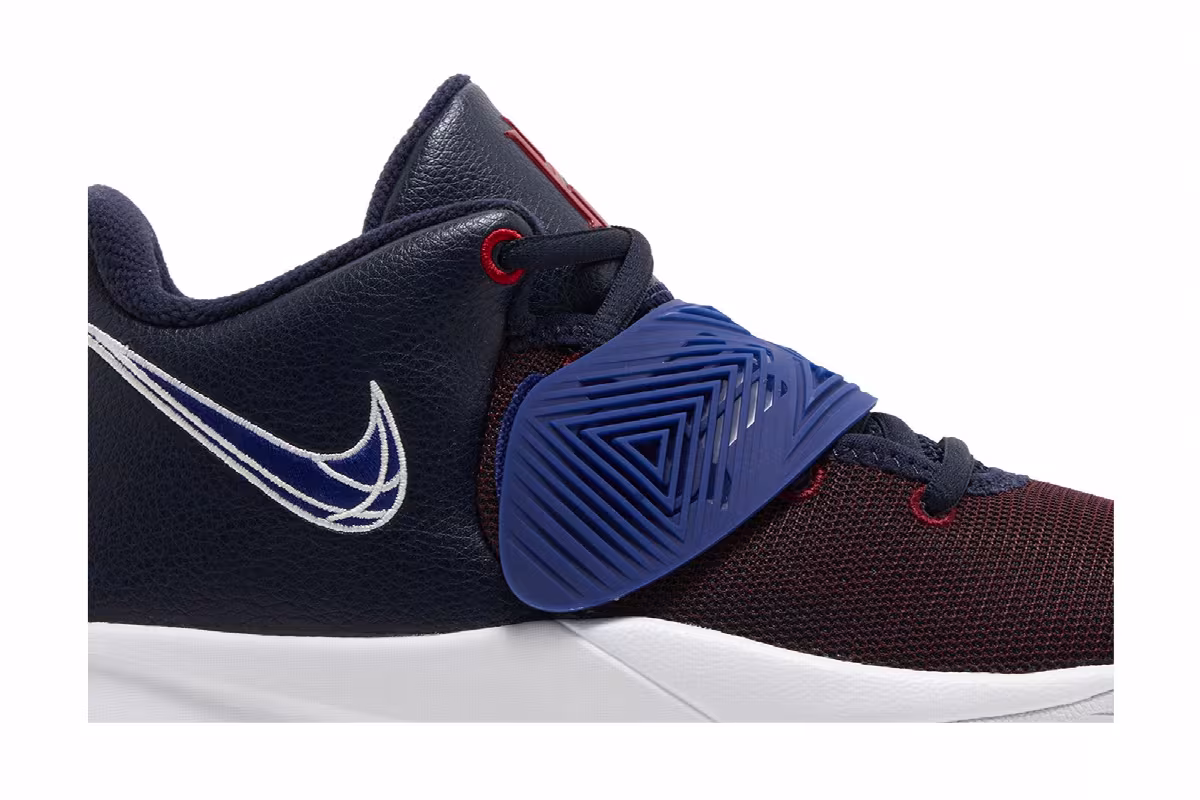 Nike Kyrie Flytrap 3 GS Obsidian Gym Red, view 3