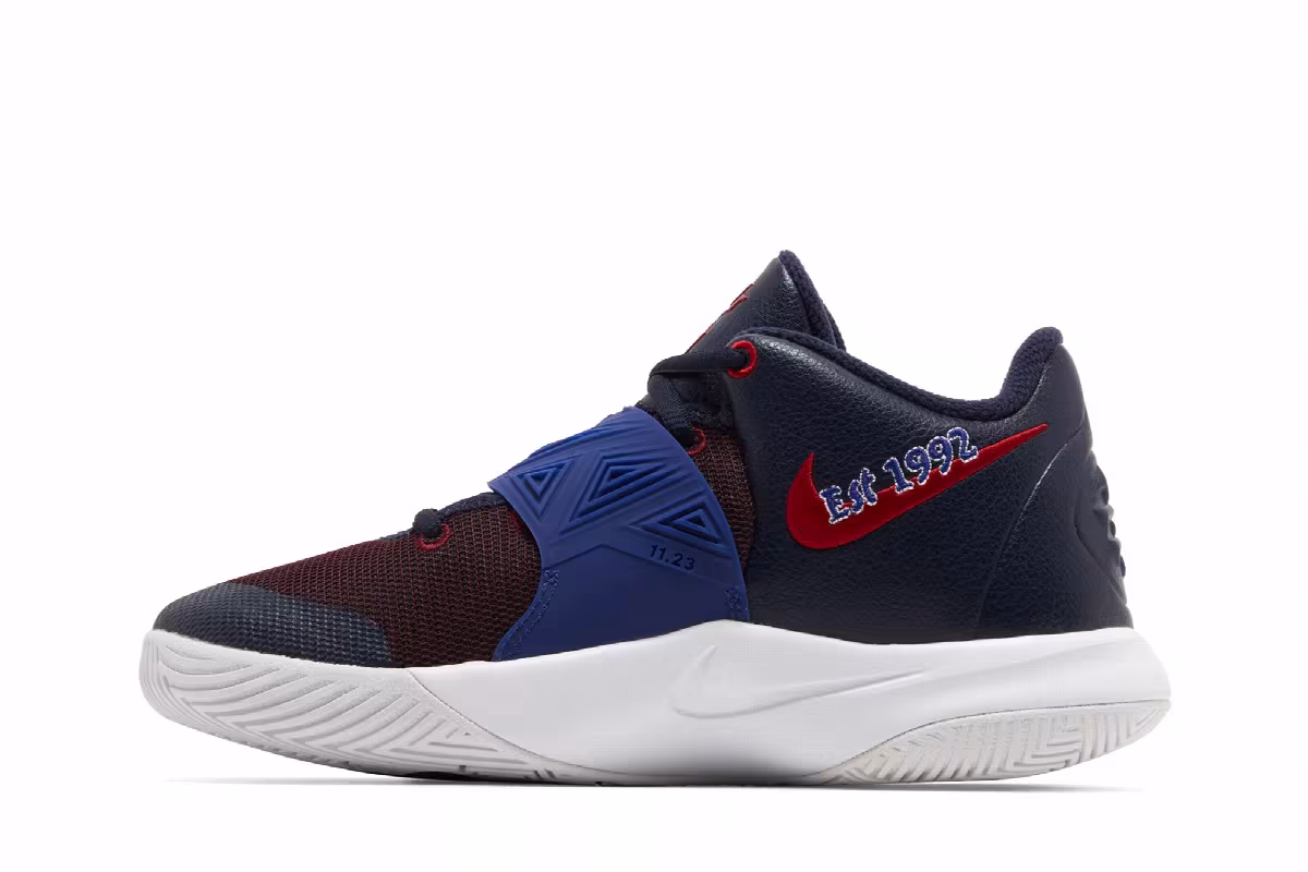 Nike Kyrie Flytrap 3 GS Obsidian Gym Red, view 4