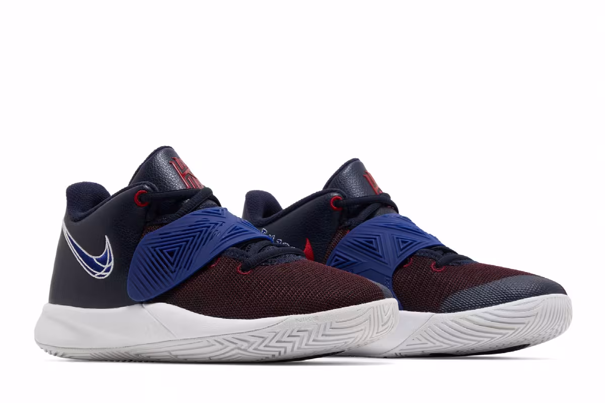 Nike Kyrie Flytrap 3 GS Obsidian Gym Red, view 9