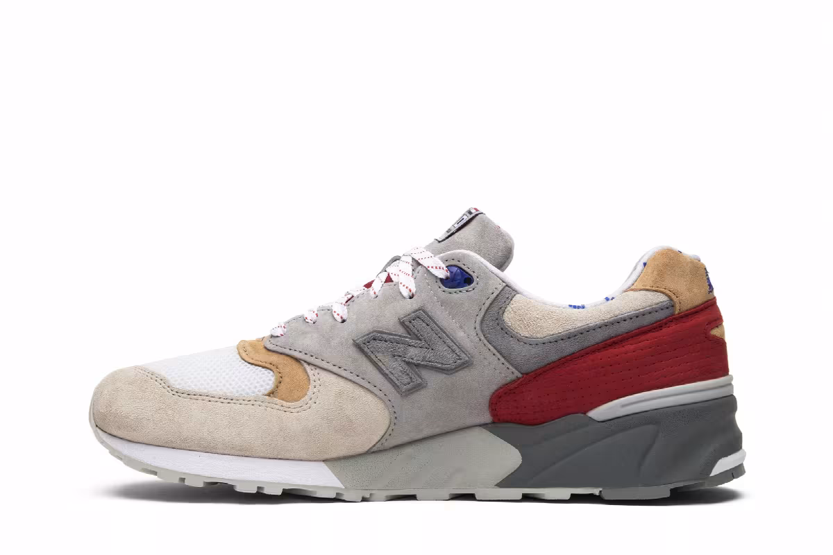 Concepts x New Balance 999 Made in USA Hyannis Red, view 4