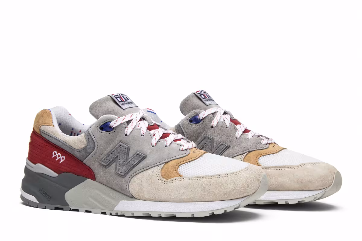 Concepts x New Balance 999 Made in USA Hyannis Red, view 9