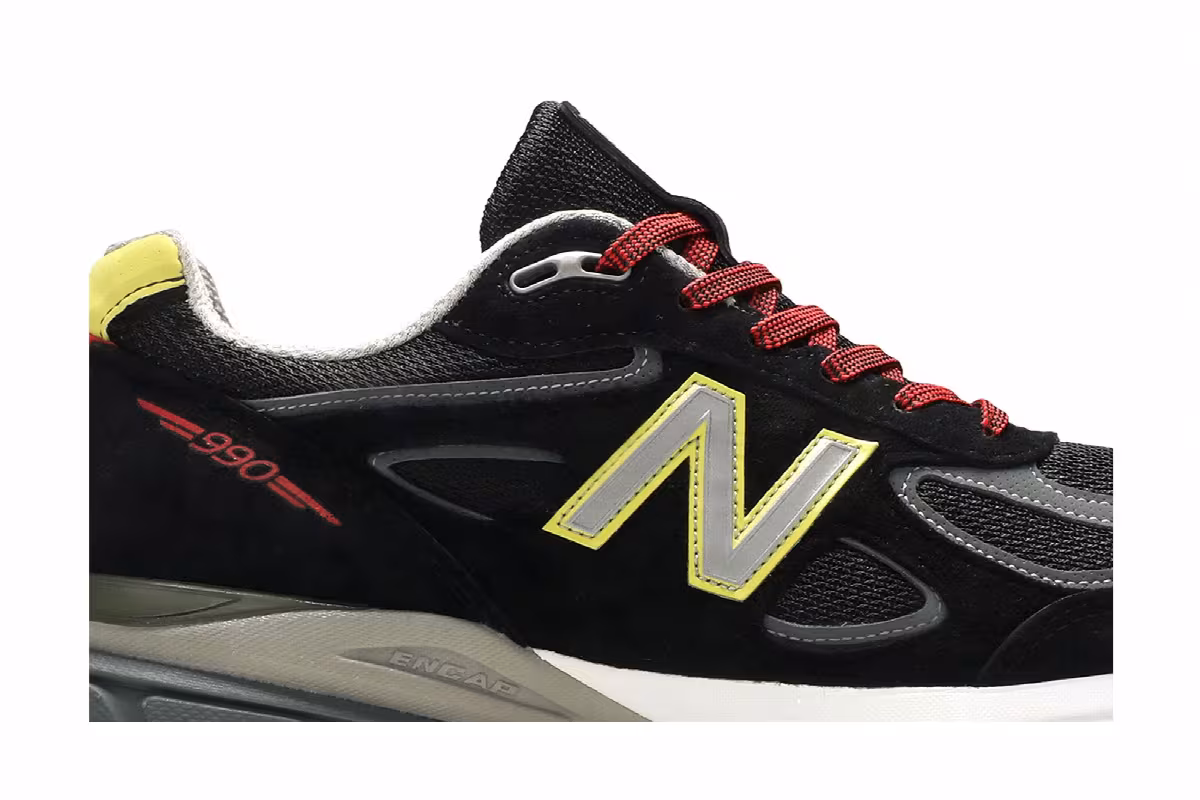 DTLR x New Balance 990v4 Made In USA DMV, view 3