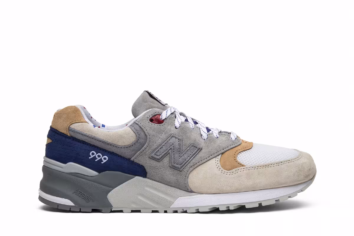 Concepts x New Balance 999 Made in USA Hyannis Blue’, view 2