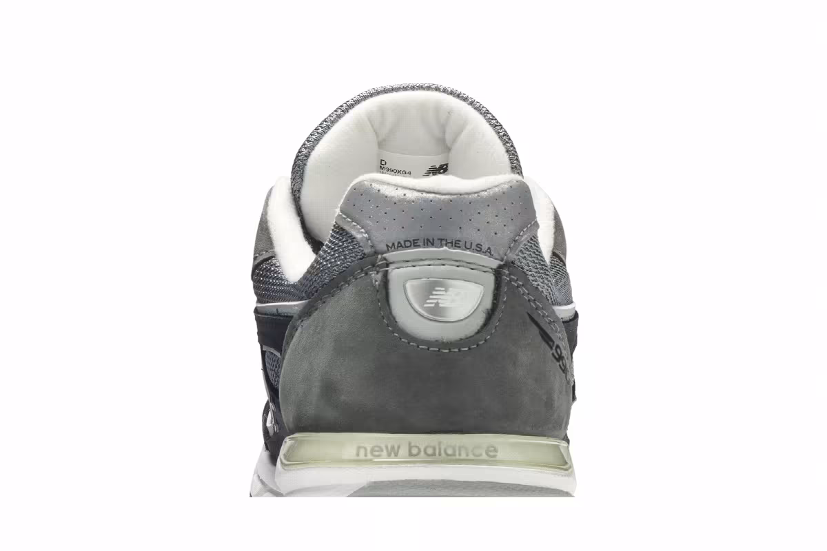 New Balance 990v4 Made In USA Silver Mink, view 8