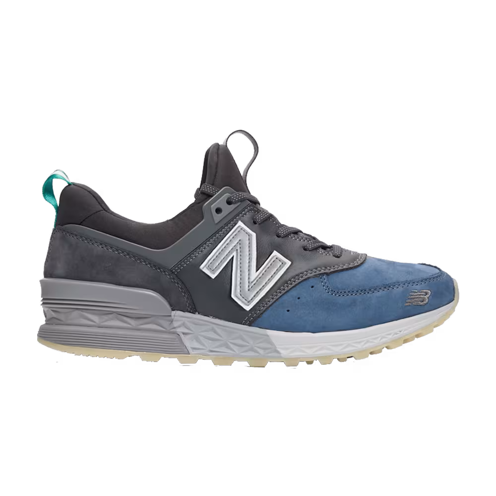 Mita Sneakers x New Balance 574 Black Blue