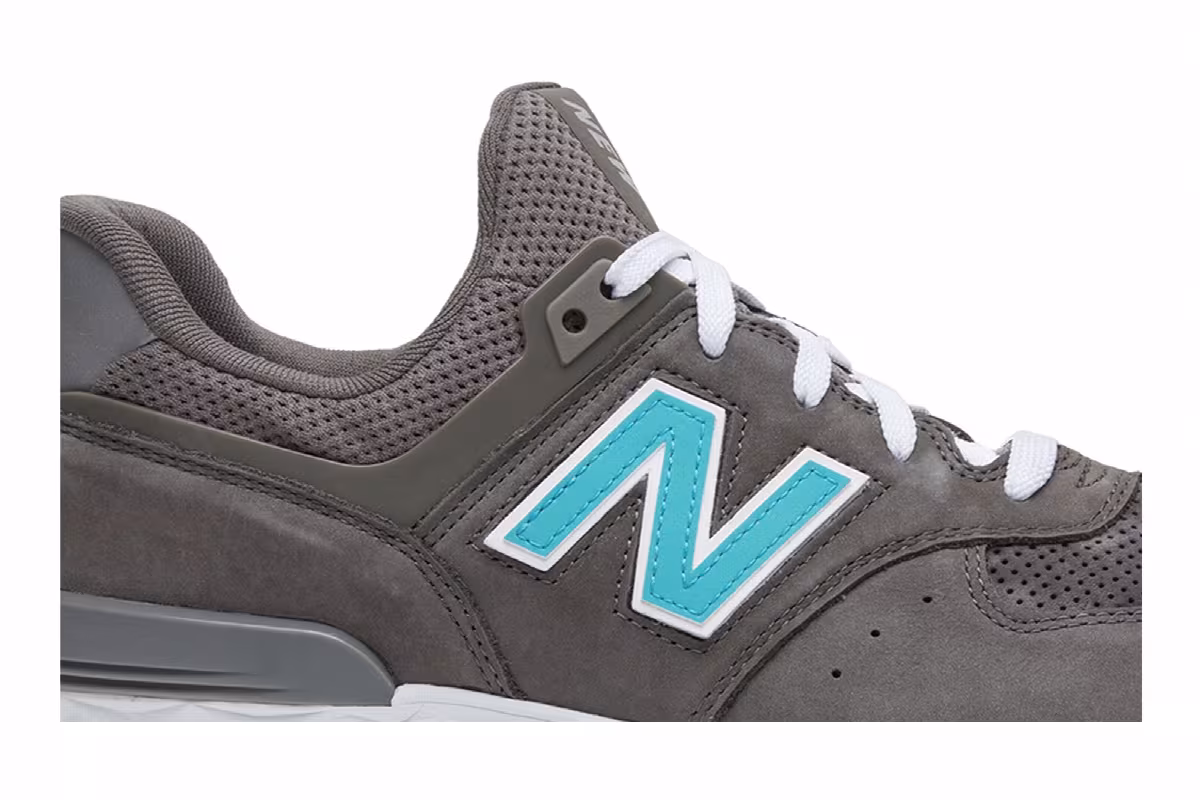 Ronnie Fieg x Dover Street Market x New Balance 574 Sport Grey, view 3