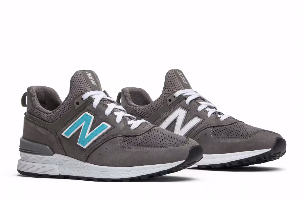Ronnie Fieg x Dover Street Market x New Balance 574 Sport Grey, view 9