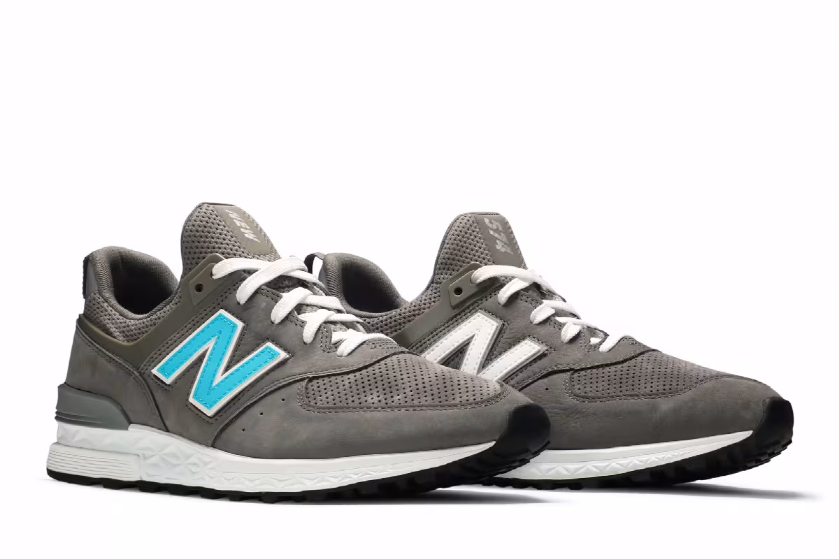 Ronnie Fieg x Dover Street Market x New Balance 574 Sport Grey Special Box, view 9
