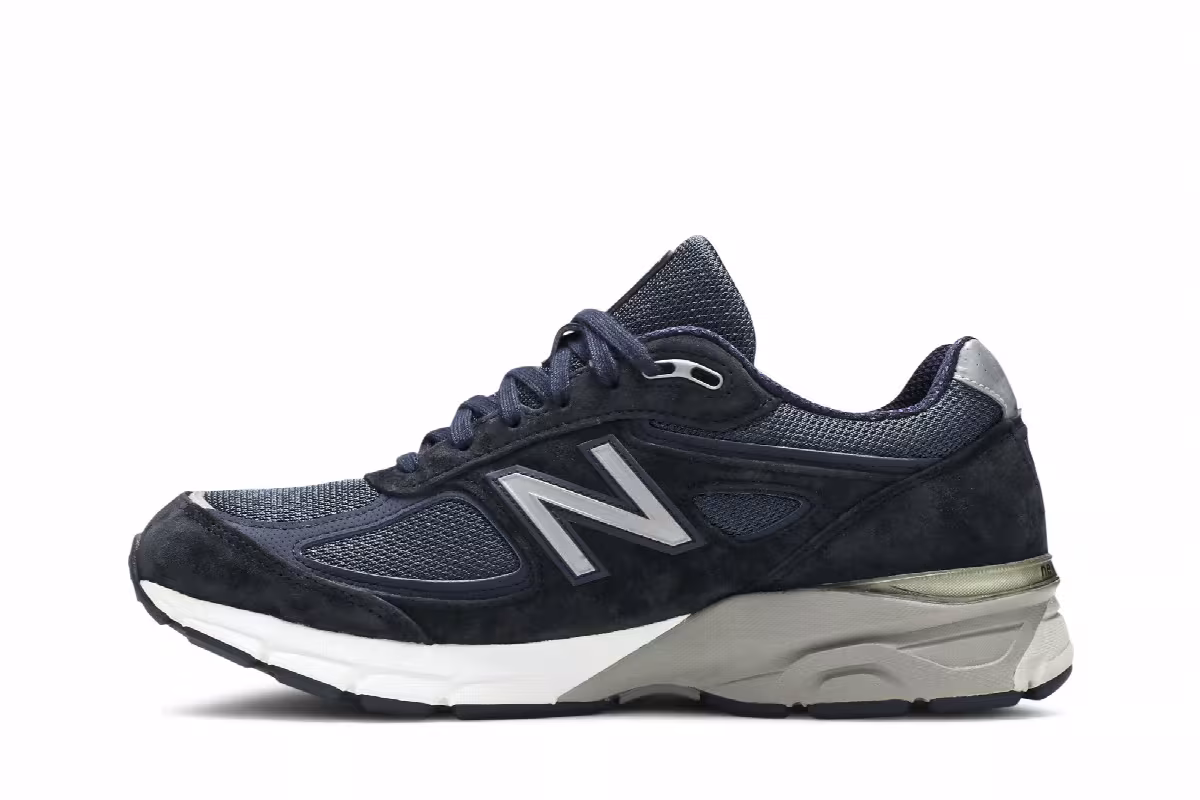 New Balance 990v4 Made In USA Navy White 2016, view 4