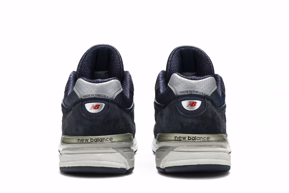New Balance 990v4 Made In USA Navy White 2016, view 7