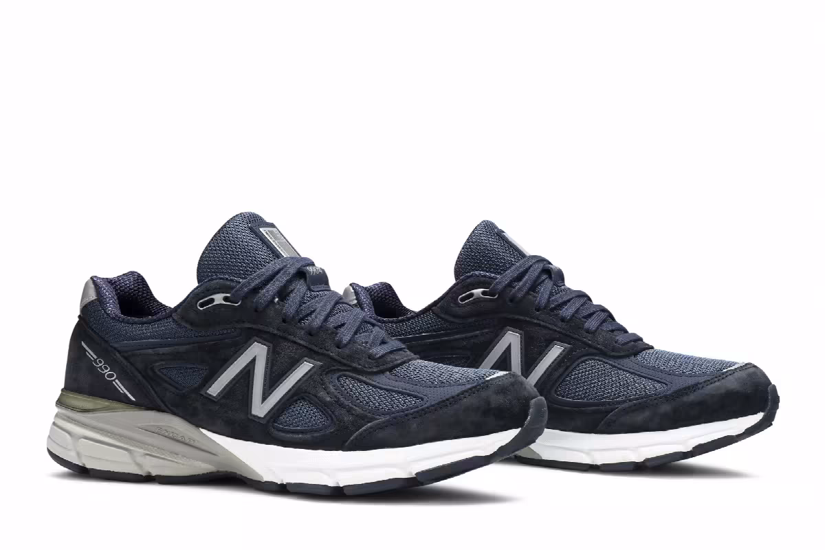 New Balance 990v4 Made In USA Navy White 2016, view 9
