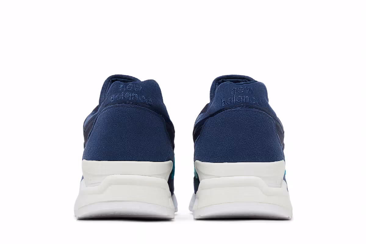 Ronnie Fieg x New Balance Mykonos 997.5 Navy Teal, view 7