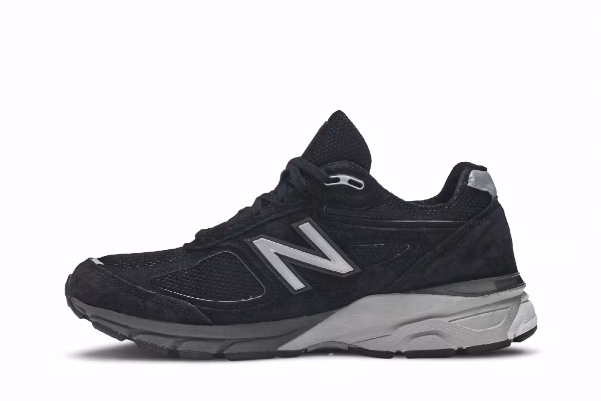 New Balance 990v4 Made in USA Black Silver' 2016, view 4