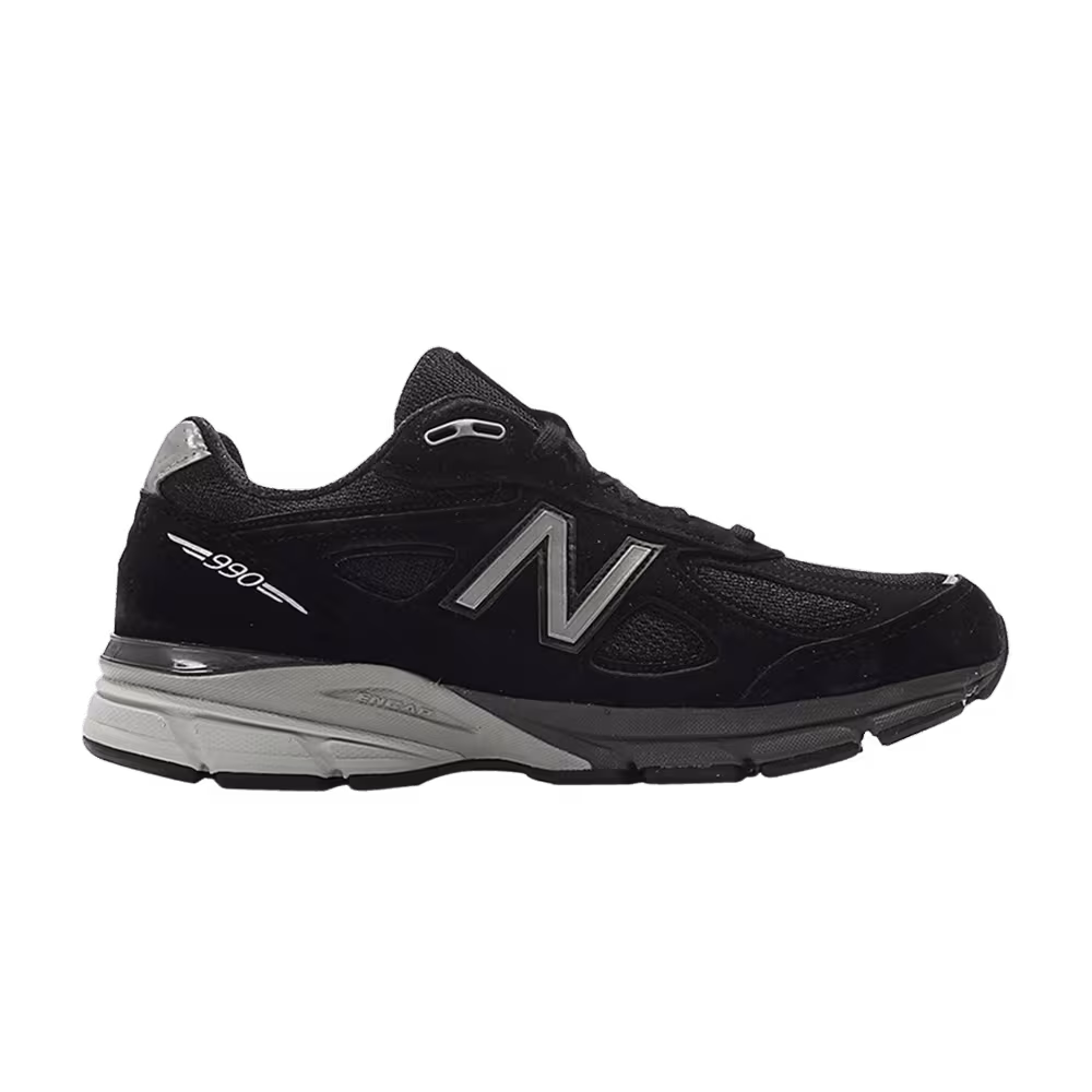 New Balance 990v4 Made in USA Wide Black Silver 2016