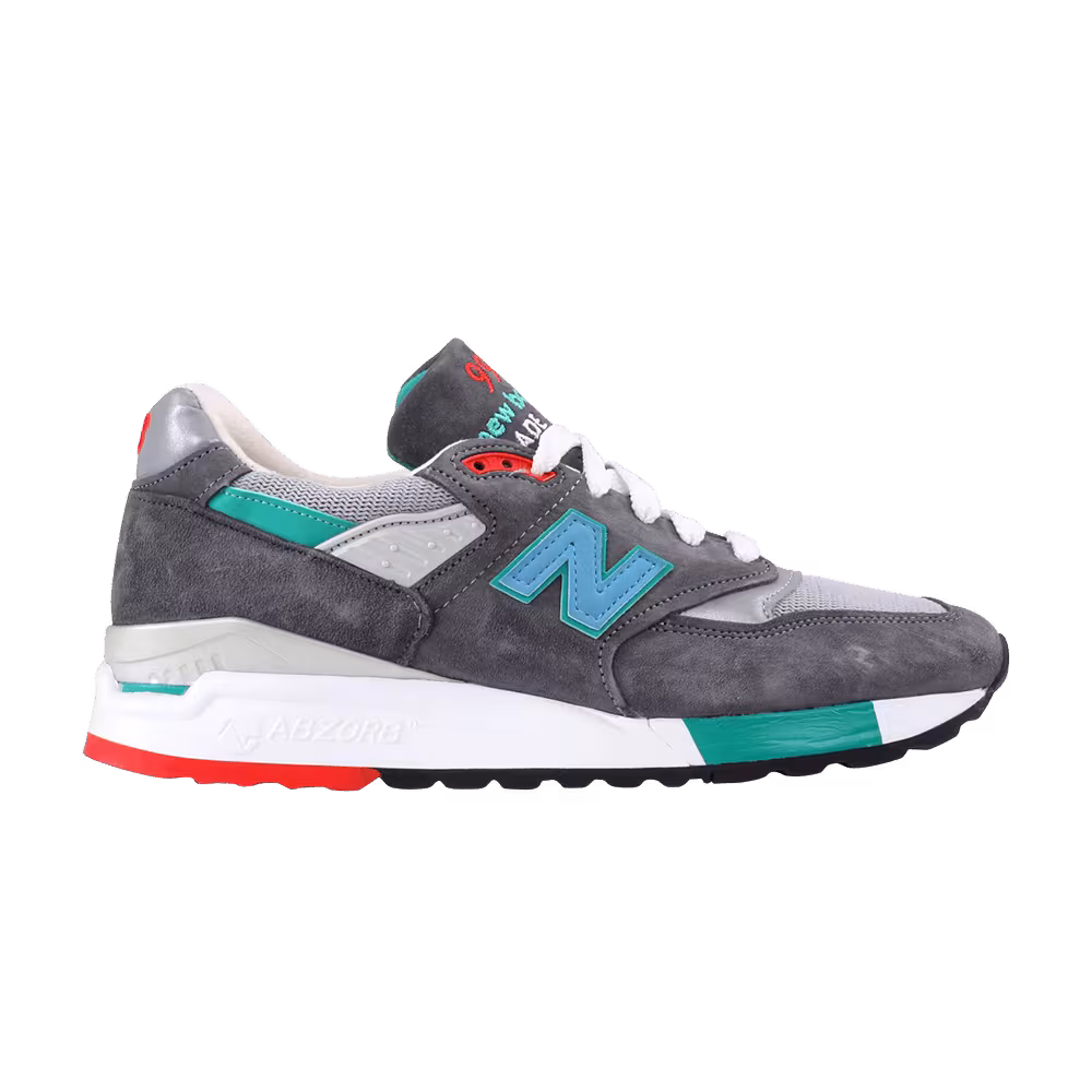 New Balance 998 Made in USA Connoisseur Ski Pack - Grey